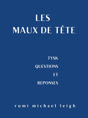 cover image of Les maux de tête